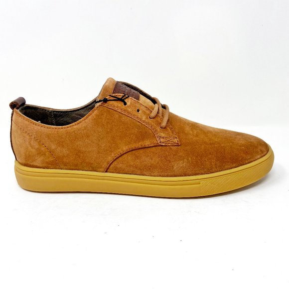 Clae Ellington SP Grizzly Suede Brown Mens Premium Casual Sneakers - Picture 1 of 5